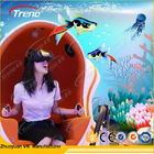 Capsule Egg Shaped Motion Seat 9D Virtual Reality Cinema With 12 Special Effects