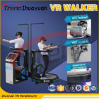 Theme Park Virtual Reality Treadmill Video Game With Wearable Sensors