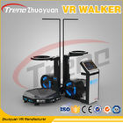 Multiplayer Video Game Virtual Reality Treadmill , Airport Motion 9D Movie Theater