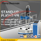 3 DOF Electric Stand Up Flight VR Simulator With 5.5 Inch HD 2K Screen