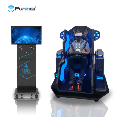 500kg Capacity Virtual Reality Simulator Amusement Shooting Games Cool Mecha Shooting 9D Vr