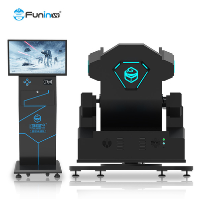 500kg Capacity Virtual Reality Simulator Amusement Shooting Games Cool Mecha Shooting 9D Vr