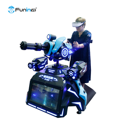 Interactive 9D Virtual Reality Shooting Simulator Experience Vr Gatling Master