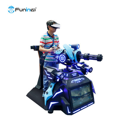 Interactive 9D Virtual Reality Shooting Simulator Experience Vr Gatling Master