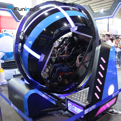 360 Degree 9d Virtual Reality Chair 720 Degree Rotating Flight Simulation