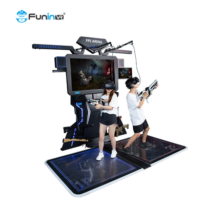 Multiplayer 9D Virtual Reality Simulator FPS VR Walker Game Shooting Machine