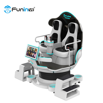 Multiplayer Equipment 9D Virtual Reality Simulator Cinema 2 Player Vr Egg Chair