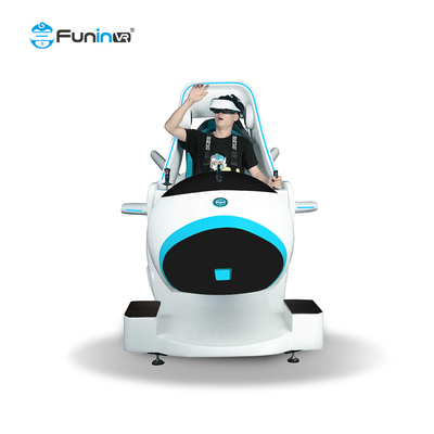 Indoor Amusement Park Airplane Flight Simulator Cockpit Chair 360 Vr Rotation