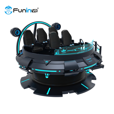 4D 5D 5 Seat Vr Game Equipment 360 Degree Rotation