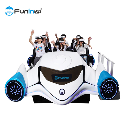 6 Seats 9D Vr Cinema Equipment Virtual Reality Games Roller Coaster Warship Machine