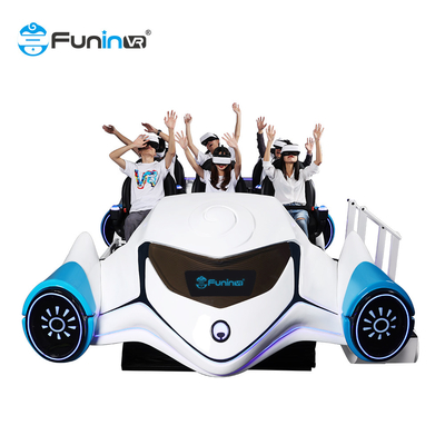 6 Seats 9D Vr Cinema Equipment Virtual Reality Games Roller Coaster Warship Machine