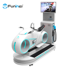 Amusement Park Rides Virtual Reality VR Racing Moto Seat Car Simulator