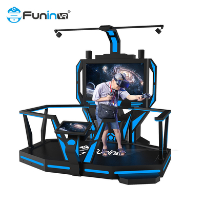 1 Player VR Space Simulator Walking Platform 9D Virtual Reality Game Machine