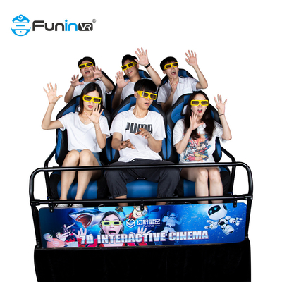 Interactive Motion 7D Cinema On Truck Amusement Park Games Factory 5d Theater Rider