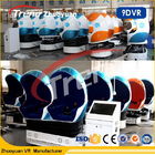Customized Color Egg Shaped 9D Virtual Reality Simulator With 12 Special Effects
