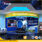 220v Virtual Reality Double 9d VR Simulator Single / Triple / Double Passenger CE