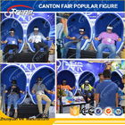 Funny Games Amusement Park Equipment 9d VR Simulator 220V Electric System