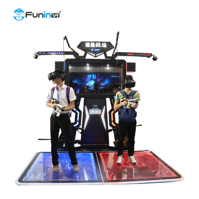 Indoor  9D Virtual Reality Simulator Multiplayer FPS Interactive Shooting Games Walking Platform