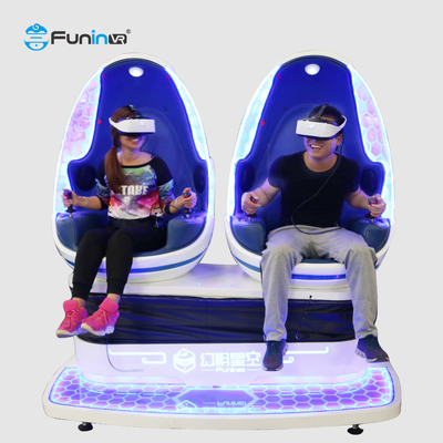 Dynamic Exreme Theme 9D Vr Egg 2 Seats Cinema 9D VR Machine