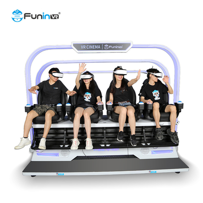 Amusement Profitable 6 Seats 9d Virtual Reality Machine Roller Coaster Simulator