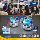 220v Virtual Reality Double 9D VR Cinema Single / Triple / Double Passenger CE