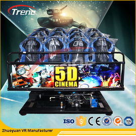 Energy Saving Accurate Platform 5D Cinema Theatre With 6 / 8 / 9 / 12 Players