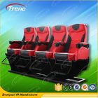 3 Dof Electric / Hydraulic 5D Cinema Equipment 7D Simulator Cinema with motion chair