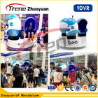 220v Virtual Reality Double 9d Action Cinemas Single / Triple / Double Passenger CE