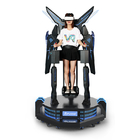 0.5KW 9D VR Cinema Park Standing Virtual Reality Flight Shooting Arcade Games Motion Simulator