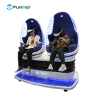 1.2KW 9D VR Egg Cinema Motion Chair 360 Degree For Amusement Park