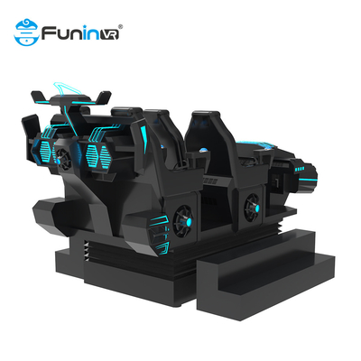 Arcade 9D Virtual Reality Simulator Amusement Park 6 Seats Motion Platform Vr Roller Coaster