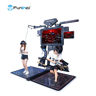 0.8kw 9D VR Game Machine Shooting Simulator Multiplayer FPS Theme Park Equipment