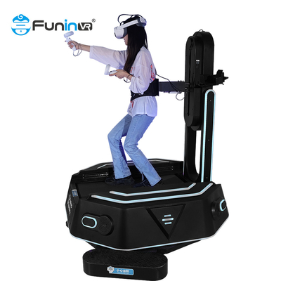 Interactive Indoor 360 Degree 9D Vr Standing Platform Walker Treadmill Vr Walking