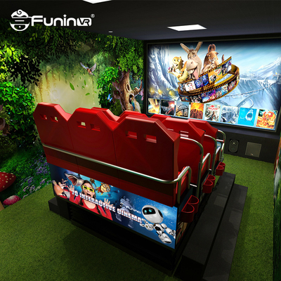 3D Screen Indoor Commercial 5D Simulator Cinema Equipment For Amusement Park