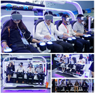 400KG Load  9D VR Cinema Simulator With Interactive Gameplay High Durability Dynamic Seats