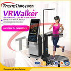 Interactive Games Virtual Reality Walking Treadmill Simulator For Shopping Mall