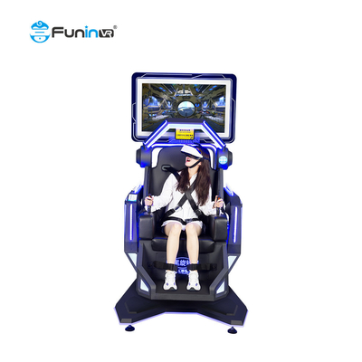 AC220V 1.2KW Virtual Reality Simulator 9D VR Chair And VR Headset