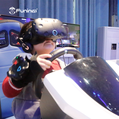 HD Screen 9D Virtual Reality Simulator With Low Maintenance Dynamic Motion System