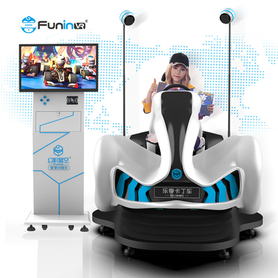 HD Screen 9D Virtual Reality Simulator With Low Maintenance Dynamic Motion System