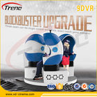 360 ° Rotating Platform 9D VR Equipment 6 Seater 9D Action Cinema CE Certificate