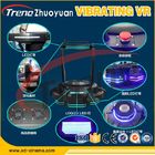 AC 220V Amusement Park Virtual Reality Video Game Equipment With Vibration Platform
