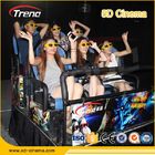 5KW Electric System 9D VR Cinema 9D VR Simulator Six Seat Players for Amusement