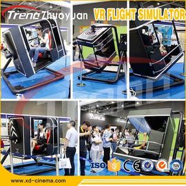 40&quot; TV Display VR Flight Simulator With Advanced Grip Adjustment System