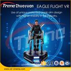 AC 220V Breathtaking Shooting Stand Up Video Game Simulator Interactive Eagle For Game