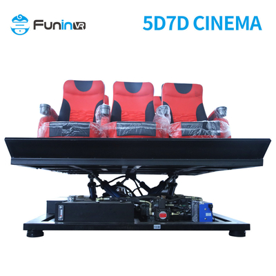 Customized 5D Movie Theater With Dynamic Motion Seats 5D Cinema