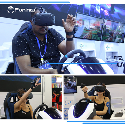 Safety Standard VR Simulator with 92 Pcs Games 360 Degree Motion / HD Surround Screen