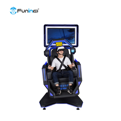 Multiplayer 9D VR Simulator with Dynamic Extreme Theme 360 Degree Rotation Joystick Control