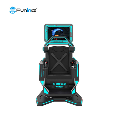 Multiplayer 9D VR Simulator with Dynamic Extreme Theme 360 Degree Rotation Joystick Control