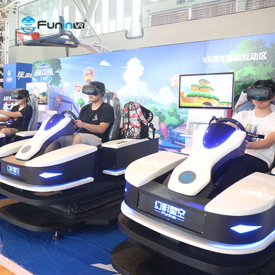 9D Racing VR Simulator with Motorcycle Simulator for Commercial