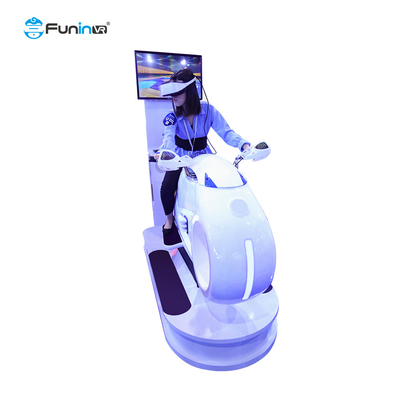 9D VR Racing Moto Simulator with HD Surround Sound and 360 Degree Motion